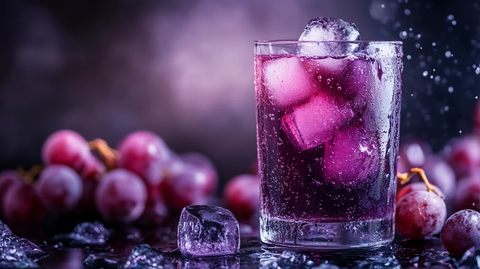 葡萄味冰块设计