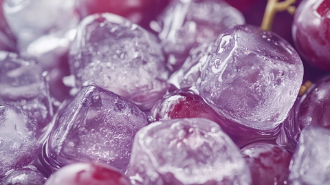 葡萄味冰块