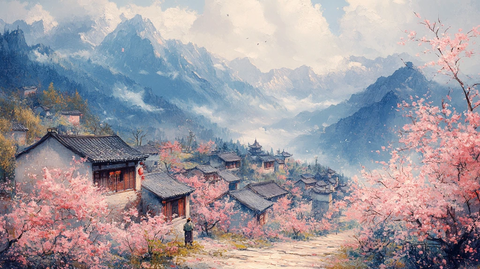 渔夫村口答村民