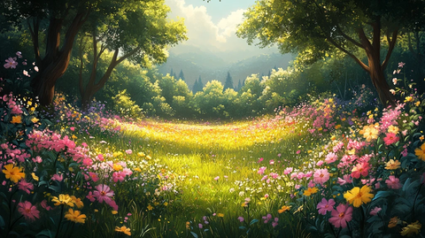 魔法草原的宁静