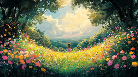 魔法草原的宁静