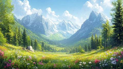 春日森林花盛开