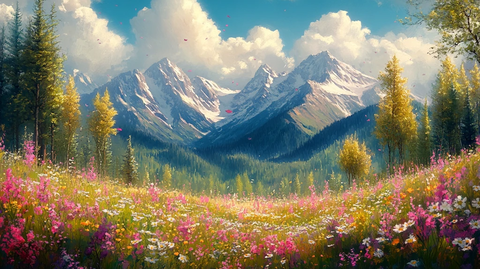 春日森林花盛开