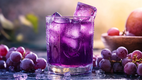 葡萄气泡水