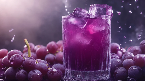 葡萄气泡水