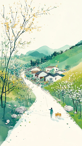 清明时节杏花雨