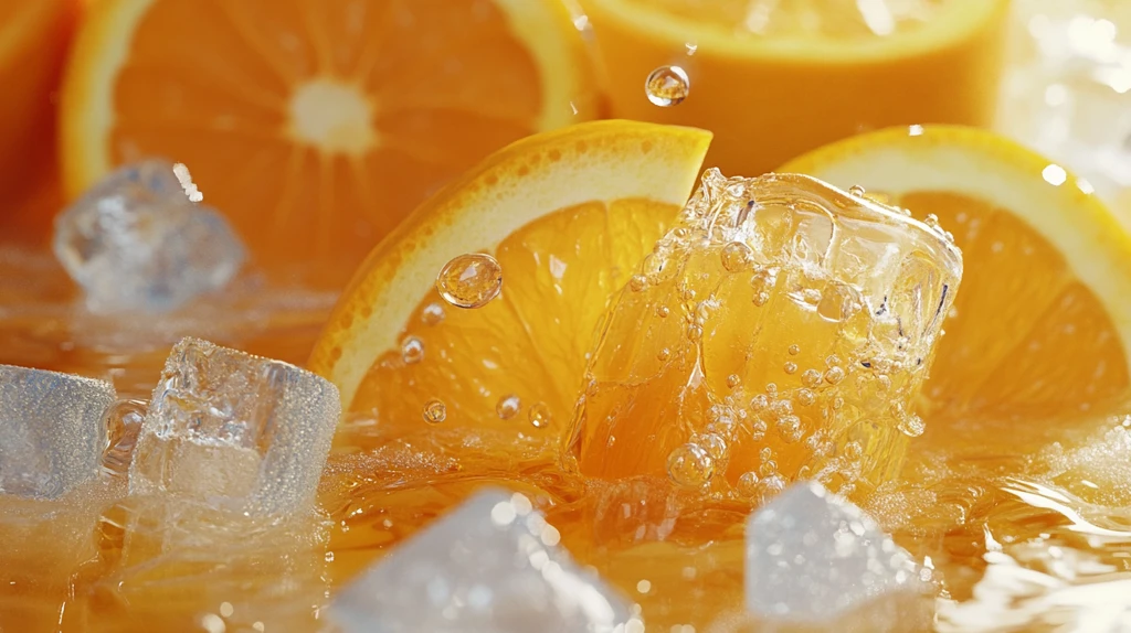 橙汁鸡尾酒特写