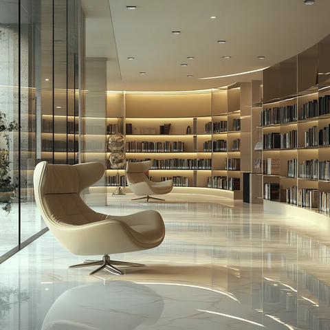 现代图书馆