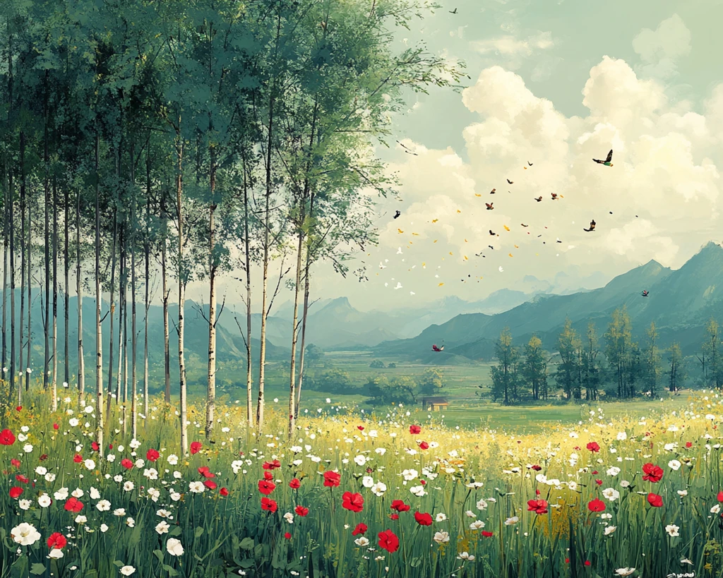 白杨花落鹃啼晚