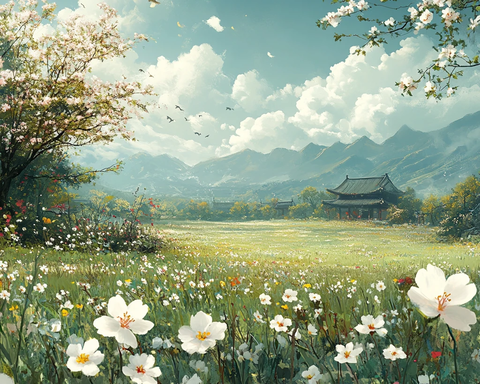 白杨花落鹃啼晚