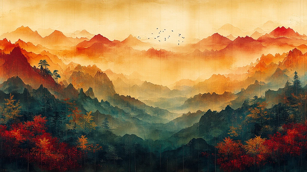 云烟墨彩梦幻境