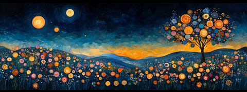 庆祝成功的风景