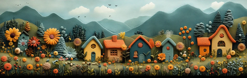 彩屋花山布艺村