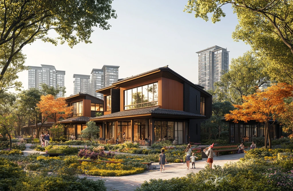 人们互动的场景