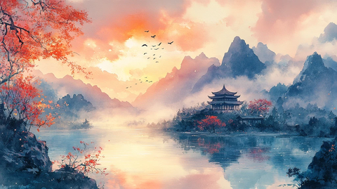 天河联结仙宫图