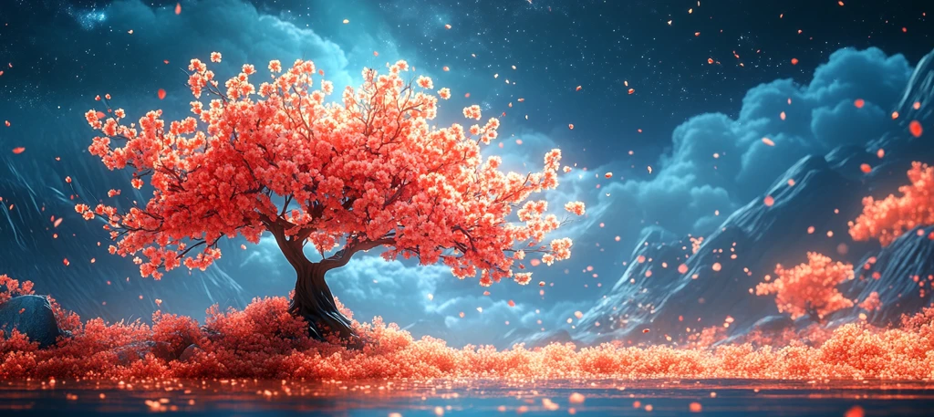 梅树花开吉祥云