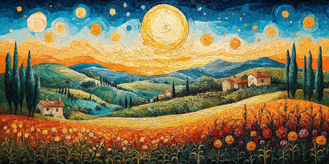 农业历史时间画