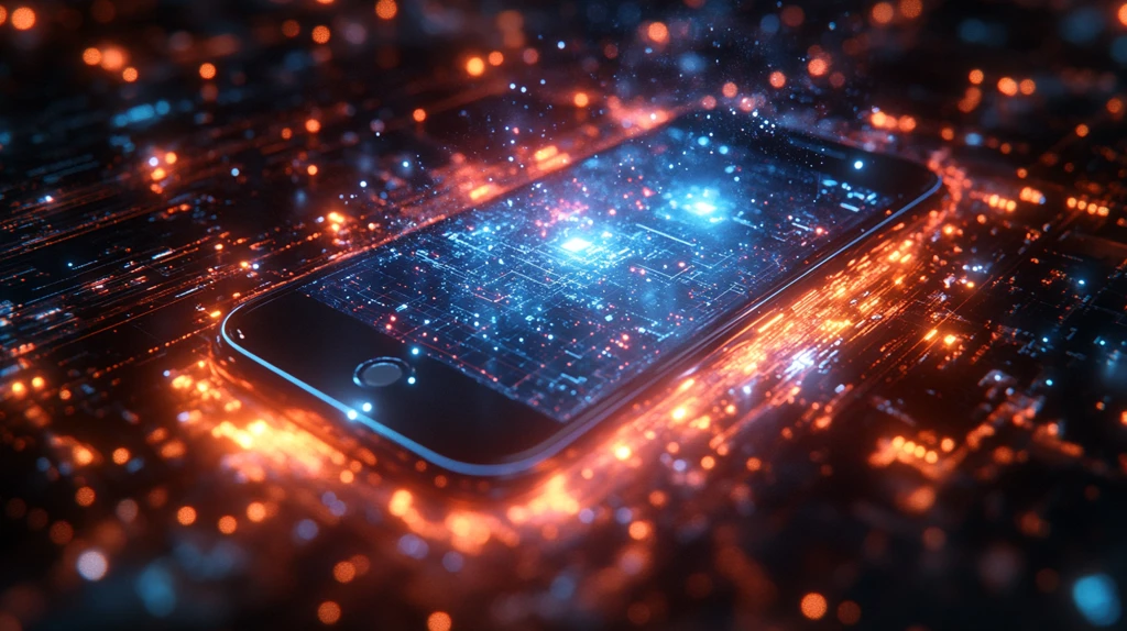 数据流进手机库