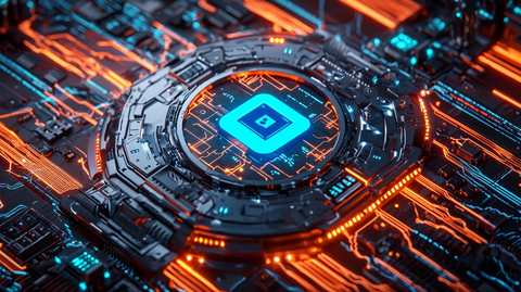 安全盾牌微芯片