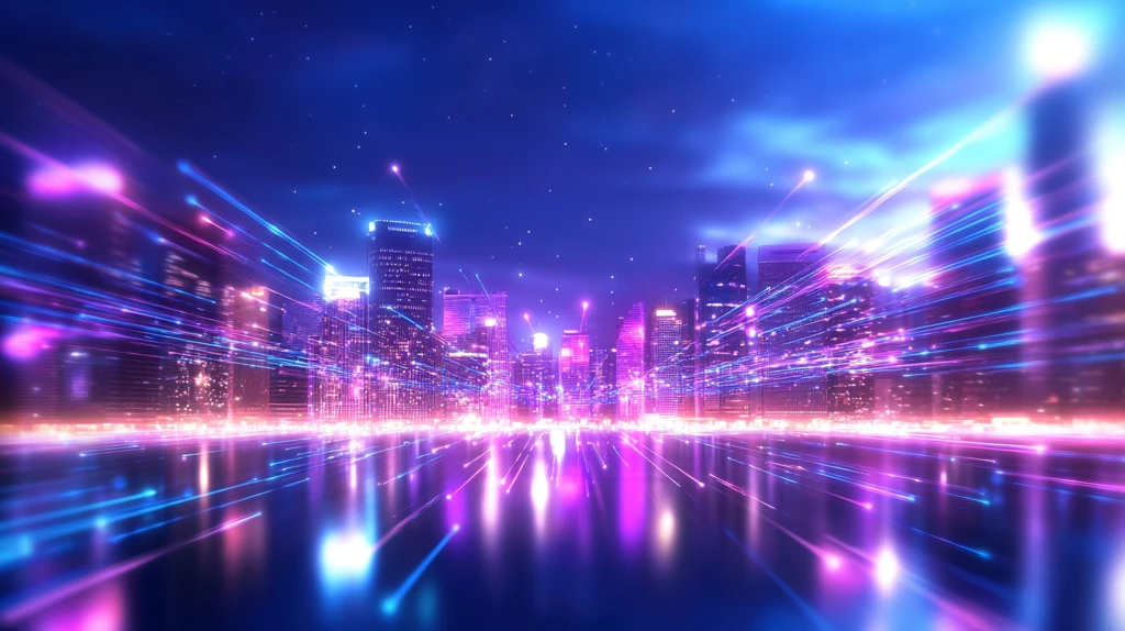 无线网络城市景观