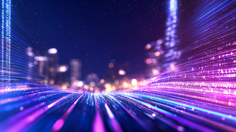 无线网络城市景观