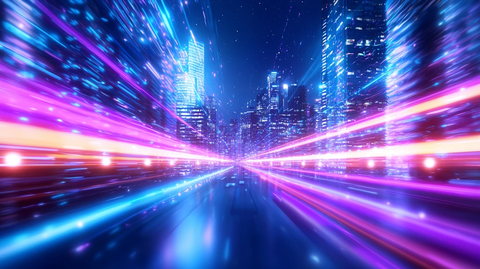 无线网络城市景观