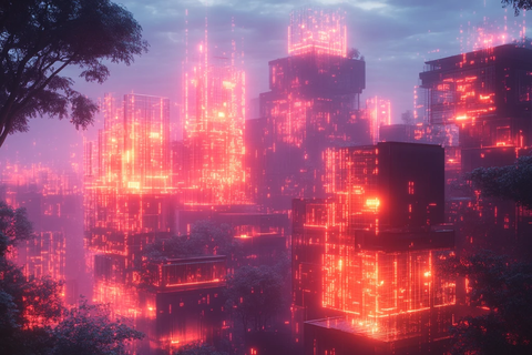 数字建筑与地块