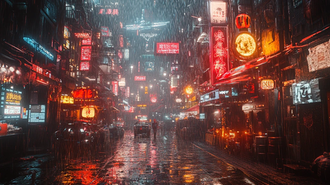 霓虹都市未来乱象