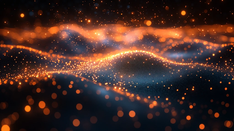 网络节点线条图