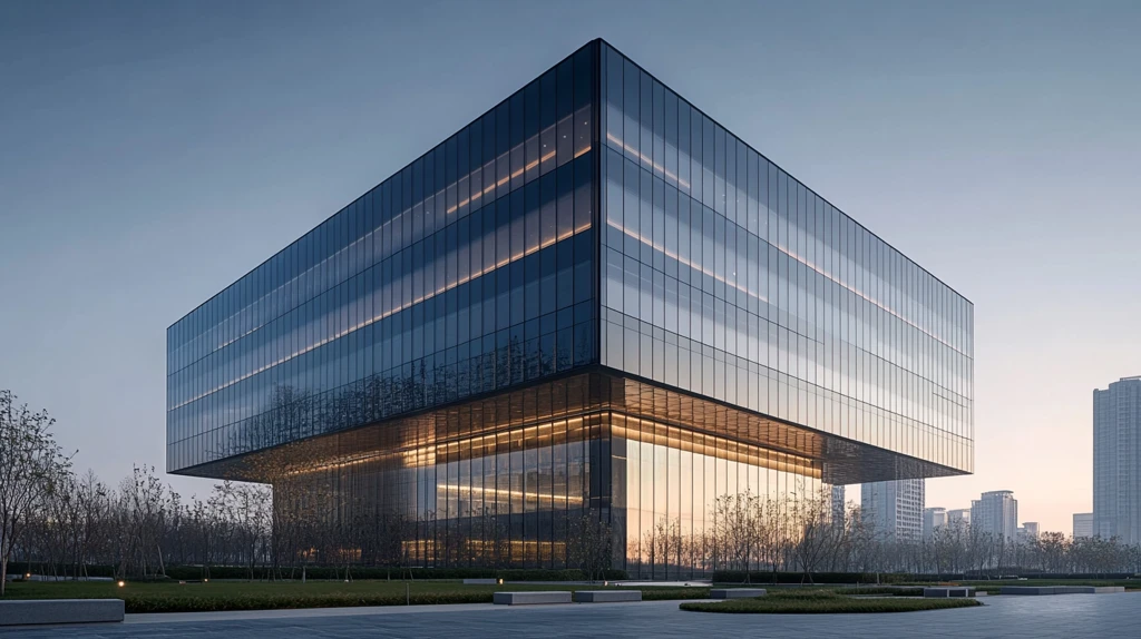 像素构成的总部