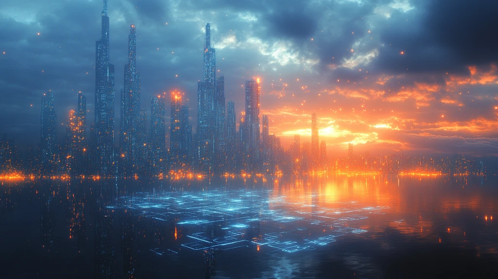 未来科技城市景观
