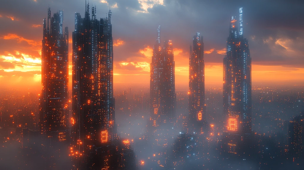 未来科技城市景观