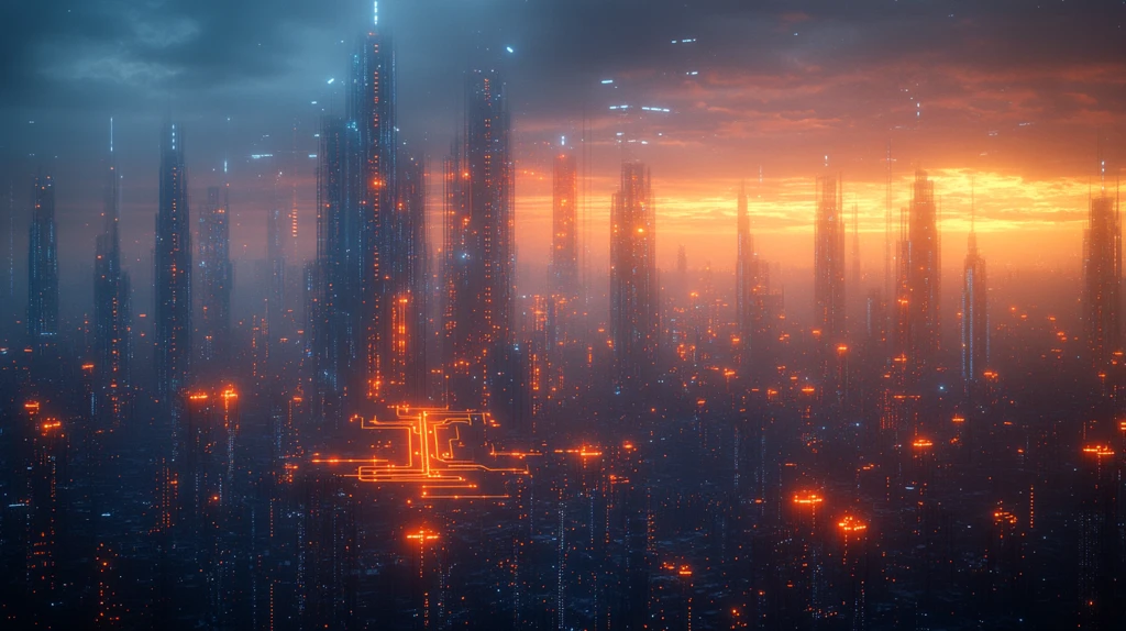 未来科技城市景观