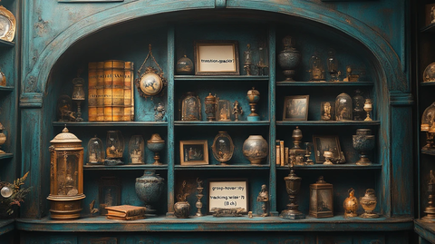 标签花卉图案设计