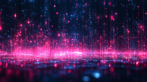 蓝色粉色电路纹理