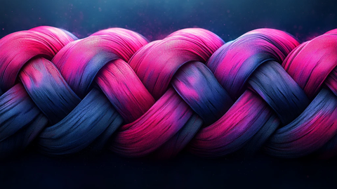 蓝色粉色电路纹理