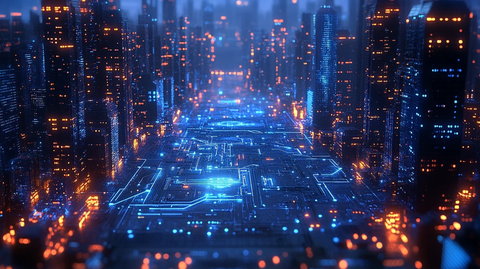 水彩金融城景观