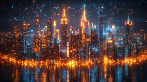 水彩金融城景观