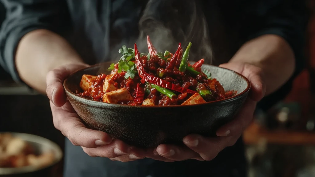 麻辣豆腐酱香浓郁