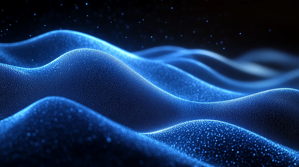 科技蓝线立方分布