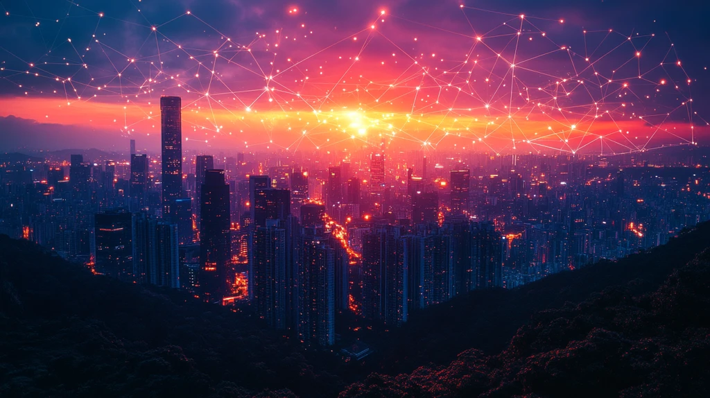 数据连接未来城市