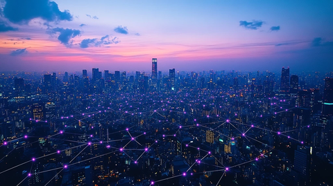 数据连接未来城市