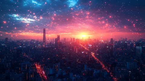 数据连接未来城市