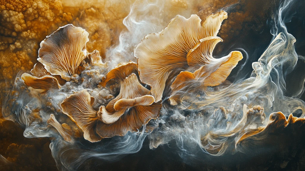 意境抽象烟墨画