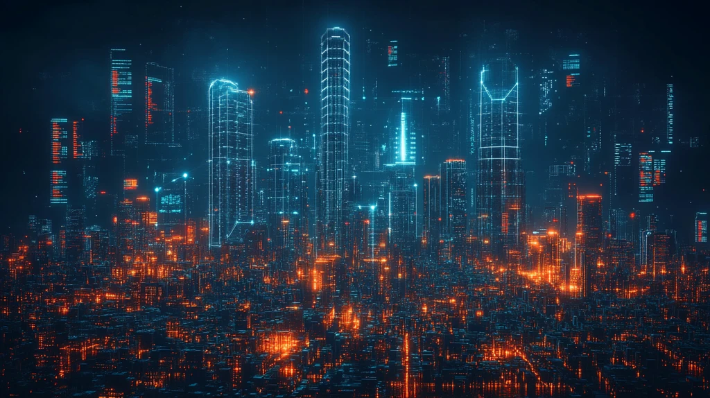 智能城市数据图