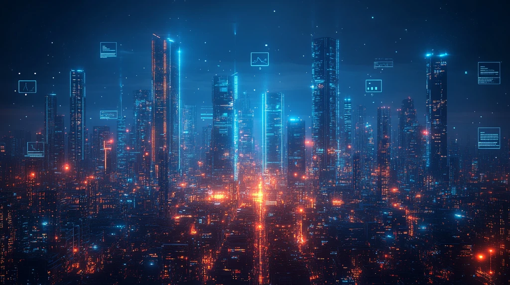 智能城市数据图