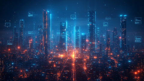 智能城市数据图