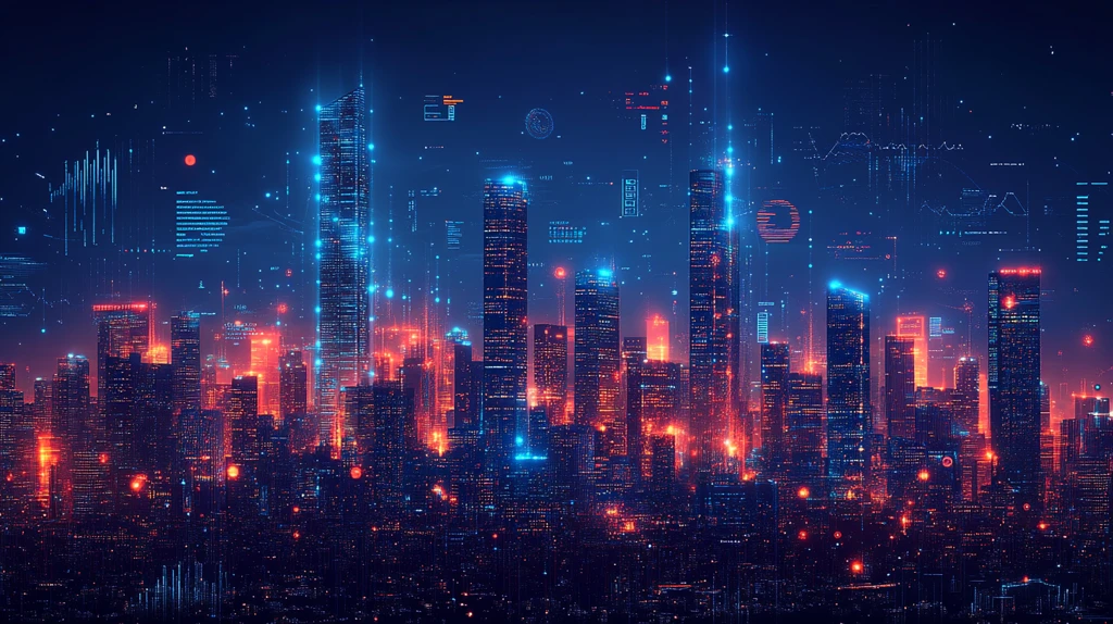 智能城市数据图