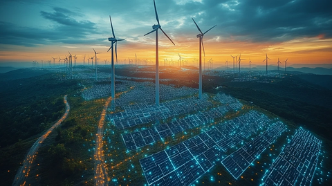 太阳能风能数据流