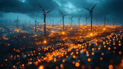 太阳能风能数据流